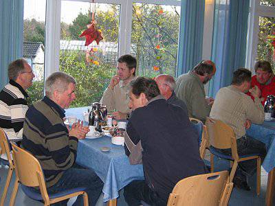 Gemeinsames Frühstücken im Seehof Plön