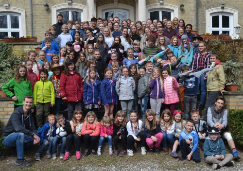 Gruppenfoto von der Abenteuerland-Freizeit