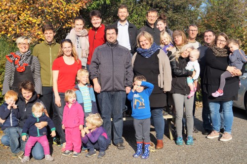 Gruppenfoto von der Familienfreizeit 2018