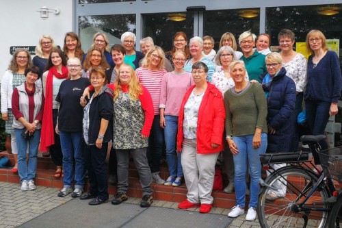 Gruppenfoto von der Frauenfreizeit 2018