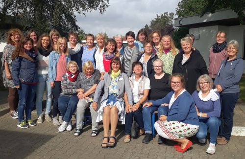 Gruppenfoto von der Frauenfreizeit 2019