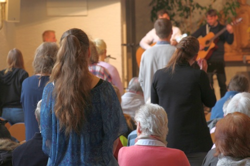 Sonntagsgottesdienst in der Wicherngemeinde