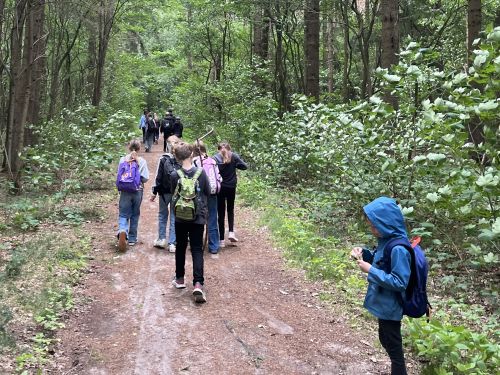 Schatzsuche durch den Stadtteil und den Wald