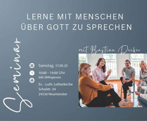 VierPlus-Seminar in der Lutherkirche